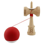 Kendama X Originala, Profesionala, Flippy, Rubber Grip, Cupe Mari KING SIZE V3, Gaura in Baza, Rulment Metalic, din