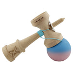 Kendama X Originala, Profesionala, Flippy, Rubber Grip, Cupe Mari KING SIZE V3, Gaura in Baza, Rulment Metalic, din