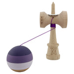 Kendama X Originala, Profesionala, Flippy, Rubber Grip, Cupe Mari KING SIZE V3, Gaura in Baza, Rulment Metalic, din