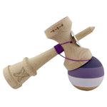 Kendama X Originala, Profesionala, Flippy, Rubber Grip, Cupe Mari KING SIZE V3, Gaura in Baza, Rulment Metalic, din