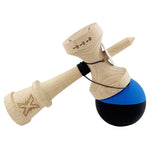 Kendama X Originala, Profesionala, Flippy, Rubber Grip, Cupe Mari KING SIZE V3, Gaura in Baza, Rulment Metalic, din