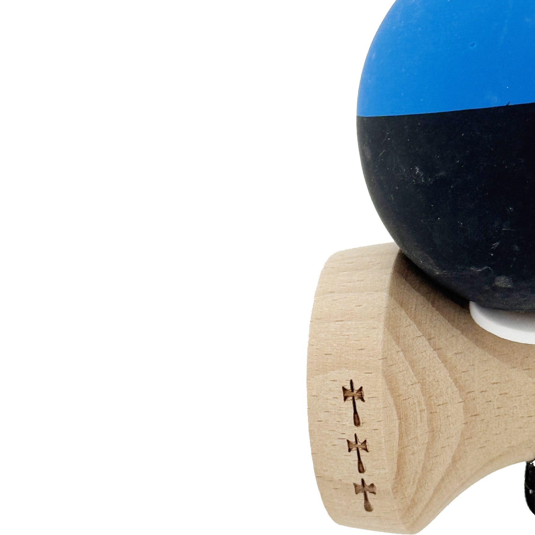 Kendama X Originala, Profesionala, Flippy, Rubber Grip, Cupe Mari KING SIZE V3, Gaura in Baza, Rulment Metalic, din