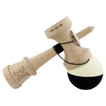 Kendama X Originala, Profesionala, Flippy, Rubber Grip, Cupe Mari KING SIZE V3, Gaura in Baza, Rulment Metalic, din