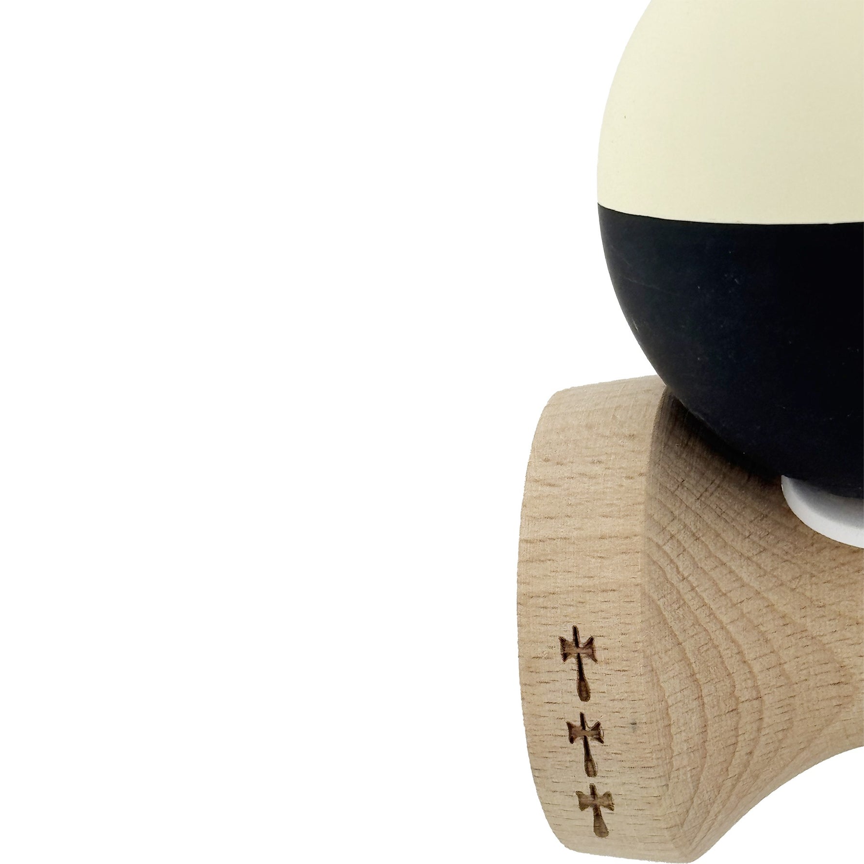 Kendama X Originala, Profesionala, Flippy, Rubber Grip, Cupe Mari KING SIZE V3, Gaura in Baza, Rulment Metalic, din