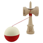 Kendama X Originala, Profesionala, Flippy, Rubber Grip, Cupe Mari KING SIZE V3, Gaura in Baza, Rulment Metalic, din