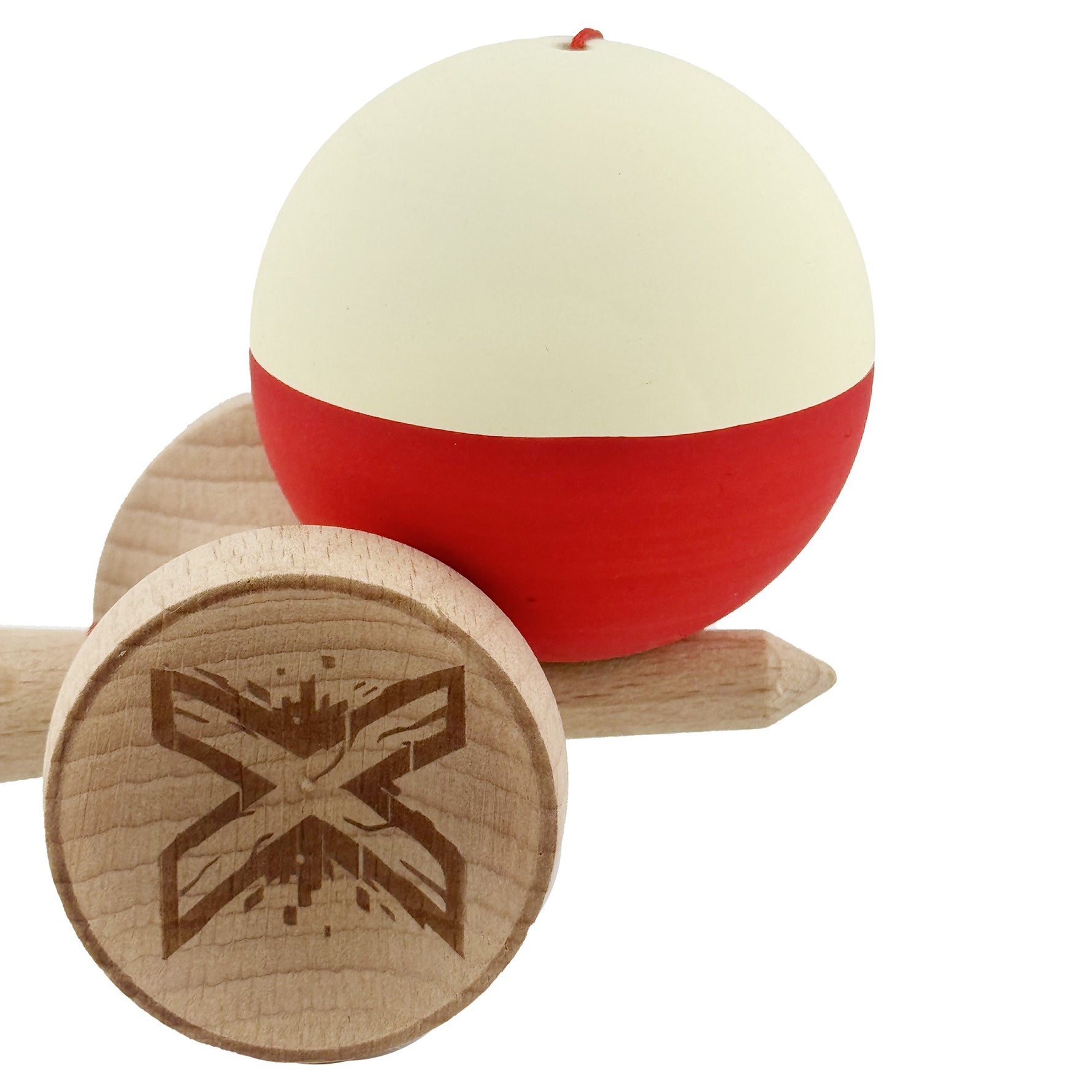 Kendama X Originala, Profesionala, Flippy, Rubber Grip, Cupe Mari KING SIZE V3, Gaura in Baza, Rulment Metalic, din
