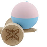 Kendama X Originala, Profesionala, Flippy, Rubber Grip, Cupe Mari KING SIZE V3, Gaura in Baza, Rulment Metalic, din