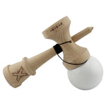 Kendama X Originala, Profesionala, Flippy, Rubber Grip, Cupe Mari KING SIZE V3, Gaura in Baza, Rulment Metalic, din