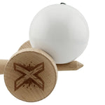 Kendama X Originala, Profesionala, Flippy, Rubber Grip, Cupe Mari KING SIZE V3, Gaura in Baza, Rulment Metalic, din