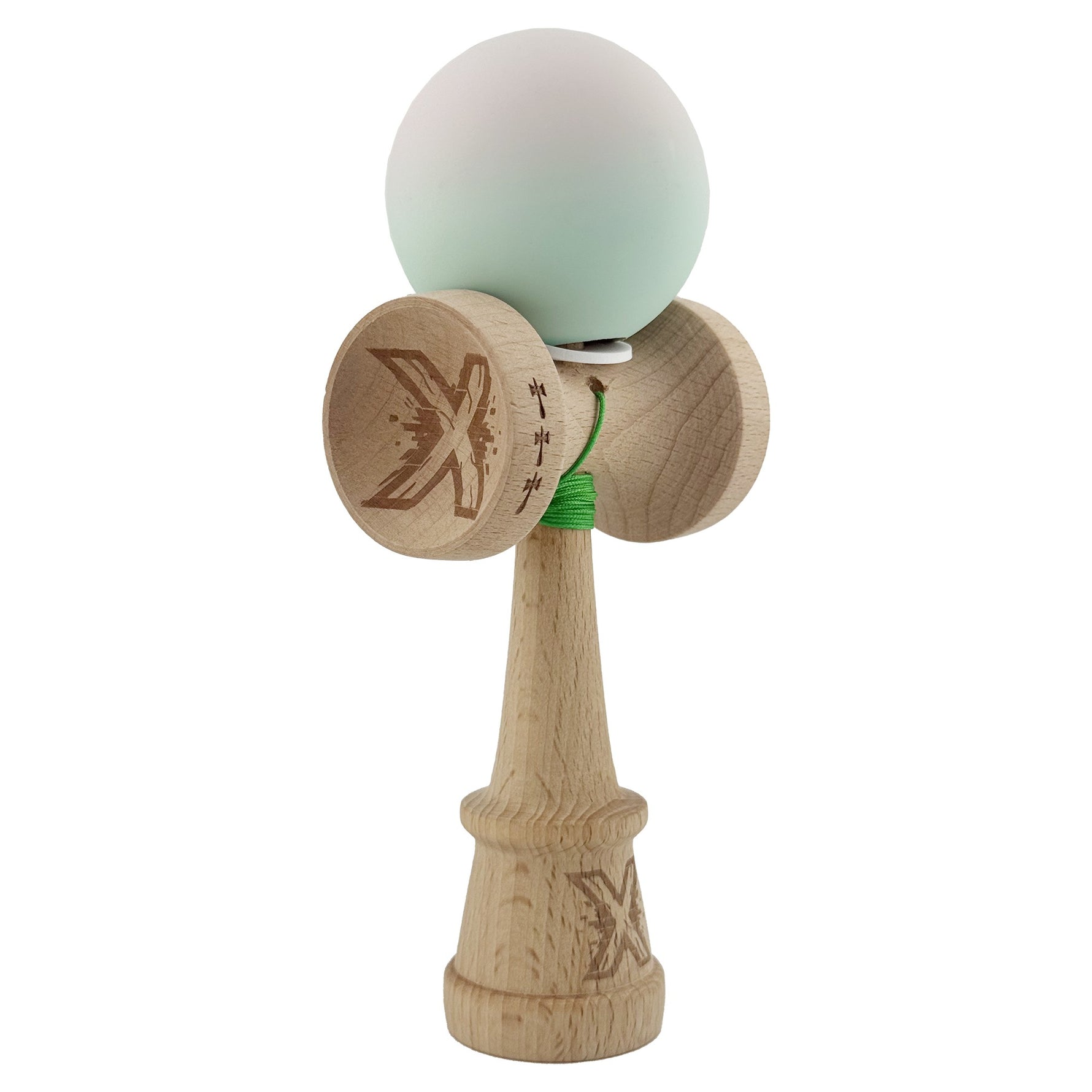 Kendama X Originala, Profesionala, Flippy, Rubber Grip, Cupe Mari KING SIZE V3, Gaura in Baza, Rulment Metalic, din