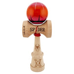 Kendama X Originala, Profesionala, Flippy, SPIDER KING, Super Sticky cu Cupe Mari KING SIZE V3, Gaura in Baza, Rulment