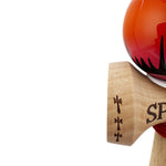 Kendama X Originala, Profesionala, Flippy, SPIDER KING, Super Sticky cu Cupe Mari KING SIZE V3, Gaura in Baza, Rulment