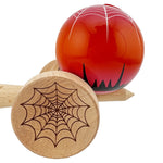Kendama X Originala, Profesionala, Flippy, SPIDER KING, Super Sticky cu Cupe Mari KING SIZE V3, Gaura in Baza, Rulment