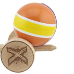 Kendama X Originala, Profesionala, Flippy, Big Cups V2, Super Sticky Legendary Cupe Mari, Rulment Metalic cu Ata 55 cm,