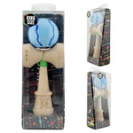 Kendama X Originala, Profesionala, Flippy, Super Sticky cu Cupe Mari KING SIZE V3, Gaura in Baza, Rulment Metalic, din