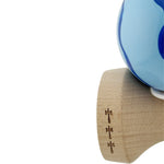 Kendama X Originala, Profesionala, Flippy, Super Sticky cu Cupe Mari KING SIZE V3, Gaura in Baza, Rulment Metalic, din