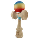 Kendama X Originala, Profesionala, Flippy, Super Sticky cu Cupe Mari KING SIZE V3, Gaura in Baza, Rulment Metalic, din