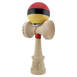 Kendama X Originala, Profesionala, Flippy, Super Sticky cu Cupe Mari KING SIZE V3, Gaura in Baza, Rulment Metalic, din
