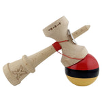 Kendama X Originala, Profesionala, Flippy, Super Sticky cu Cupe Mari KING SIZE V3, Gaura in Baza, Rulment Metalic, din