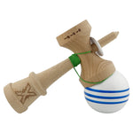 Kendama X Originala, Profesionala, Flippy, Super Sticky cu Cupe Mari KING SIZE V3, Gaura in Baza, Rulment Metalic, din