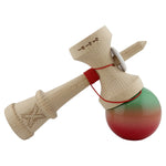 Kendama X Originala, Profesionala, Flippy, Super Sticky cu Cupe Mari KING SIZE V3, Gaura in Baza, Rulment Metalic, din