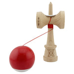 Kendama X Originala, Profesionala, Flippy, Super Sticky cu Cupe Mari KING SIZE V3, Gaura in Baza, Rulment Metalic, din