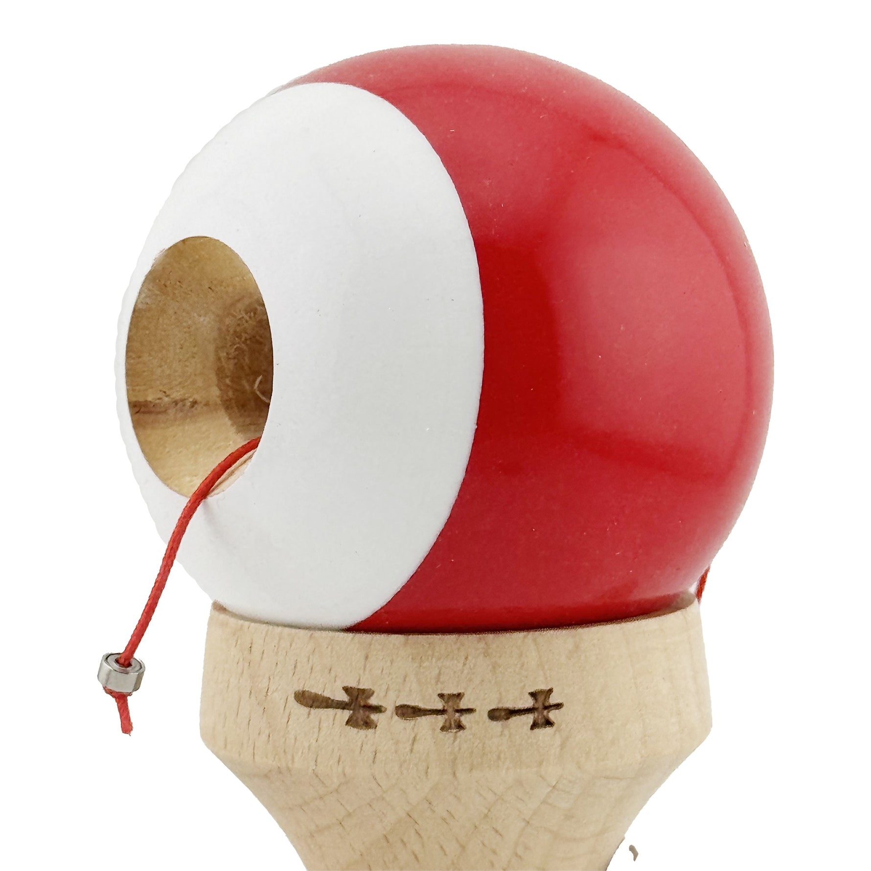 Kendama X Originala, Profesionala, Flippy, Super Sticky cu Cupe Mari KING SIZE V3, Gaura in Baza, Rulment Metalic, din