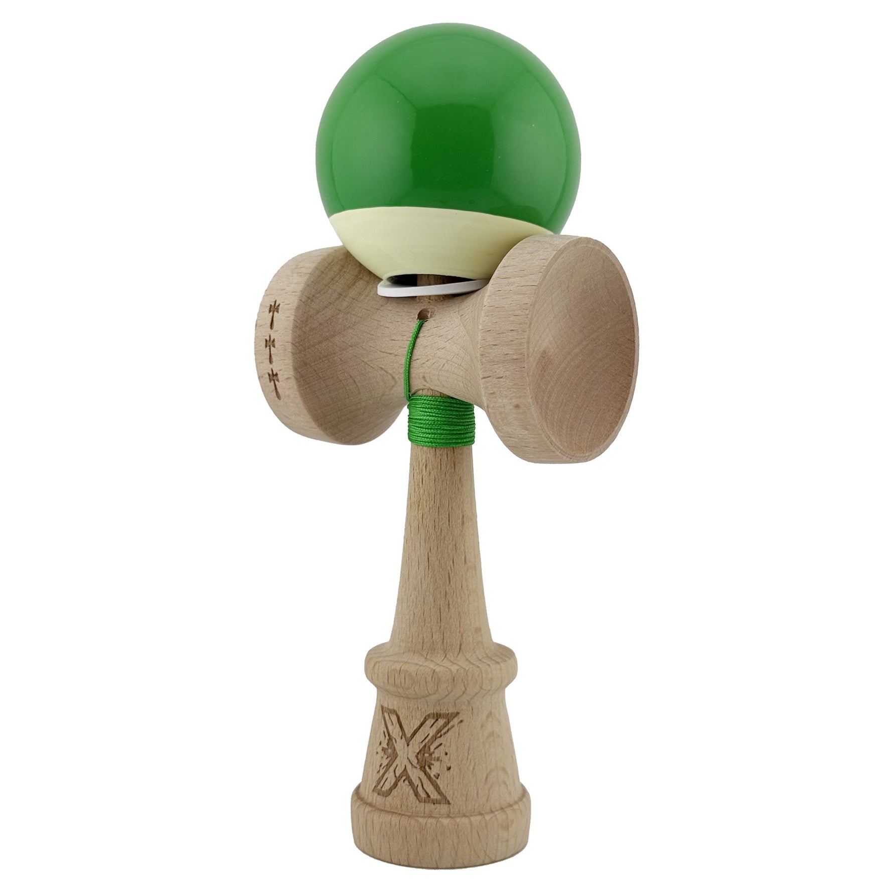 Kendama X Originala, Profesionala, Flippy, Super Sticky cu Cupe Mari KING SIZE V3, Gaura in Baza, Rulment Metalic, din