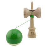 Kendama X Originala, Profesionala, Flippy, Super Sticky cu Cupe Mari KING SIZE V3, Gaura in Baza, Rulment Metalic, din