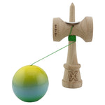 Kendama X Originala, Profesionala, Flippy, Super Sticky cu Cupe Mari KING SIZE V3, Gaura in Baza, Rulment Metalic, din