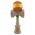 Kendama X Originala, Profesionala, Flippy, Super Sticky cu Cupe Mari KING SIZE V3, Gaura in Baza, Rulment Metalic, din
