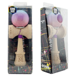 Kendama X Originala, Profesionala, Flippy, Super Sticky cu Cupe Mari KING SIZE V3, Gaura in Baza, Rulment Metalic, din