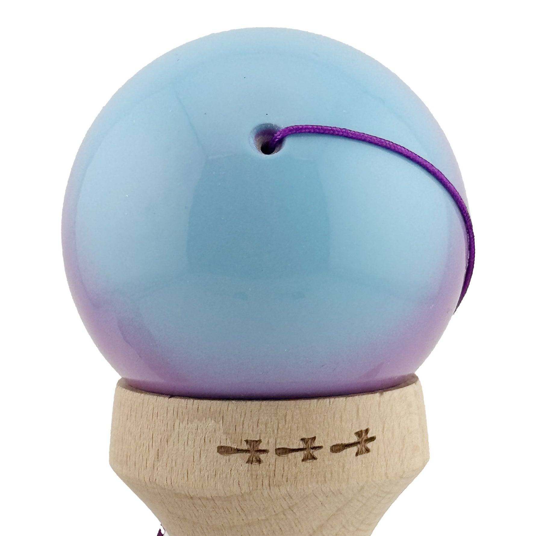 Kendama X Originala, Profesionala, Flippy, Super Sticky cu Cupe Mari KING SIZE V3, Gaura in Baza, Rulment Metalic, din