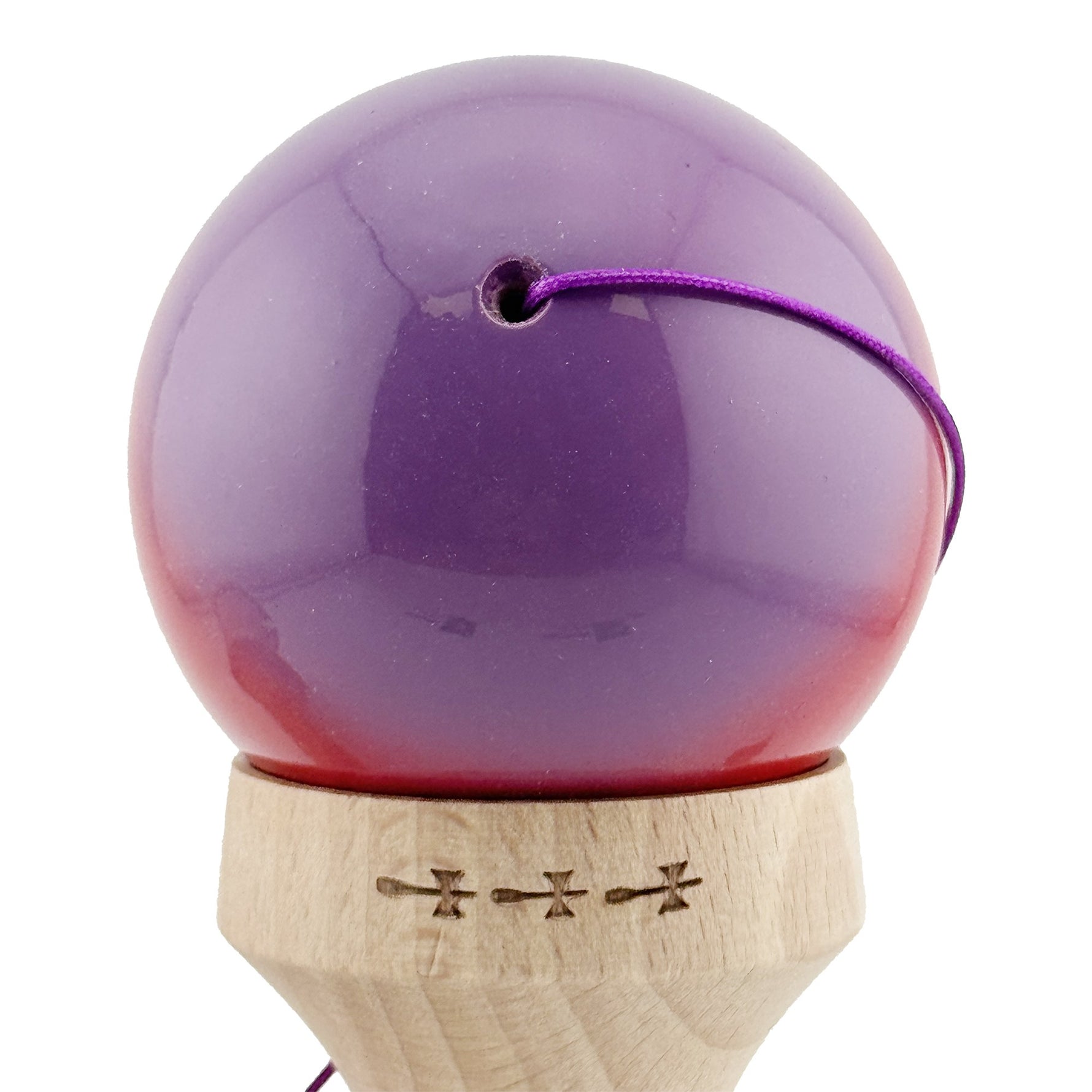 Kendama X Originala, Profesionala, Flippy, Super Sticky cu Cupe Mari KING SIZE V3, Gaura in Baza, Rulment Metalic, din