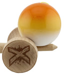 Kendama X Originala, Profesionala, Flippy, Super Sticky cu Cupe Mari KING SIZE V3, Gaura in Baza, Rulment Metalic, din