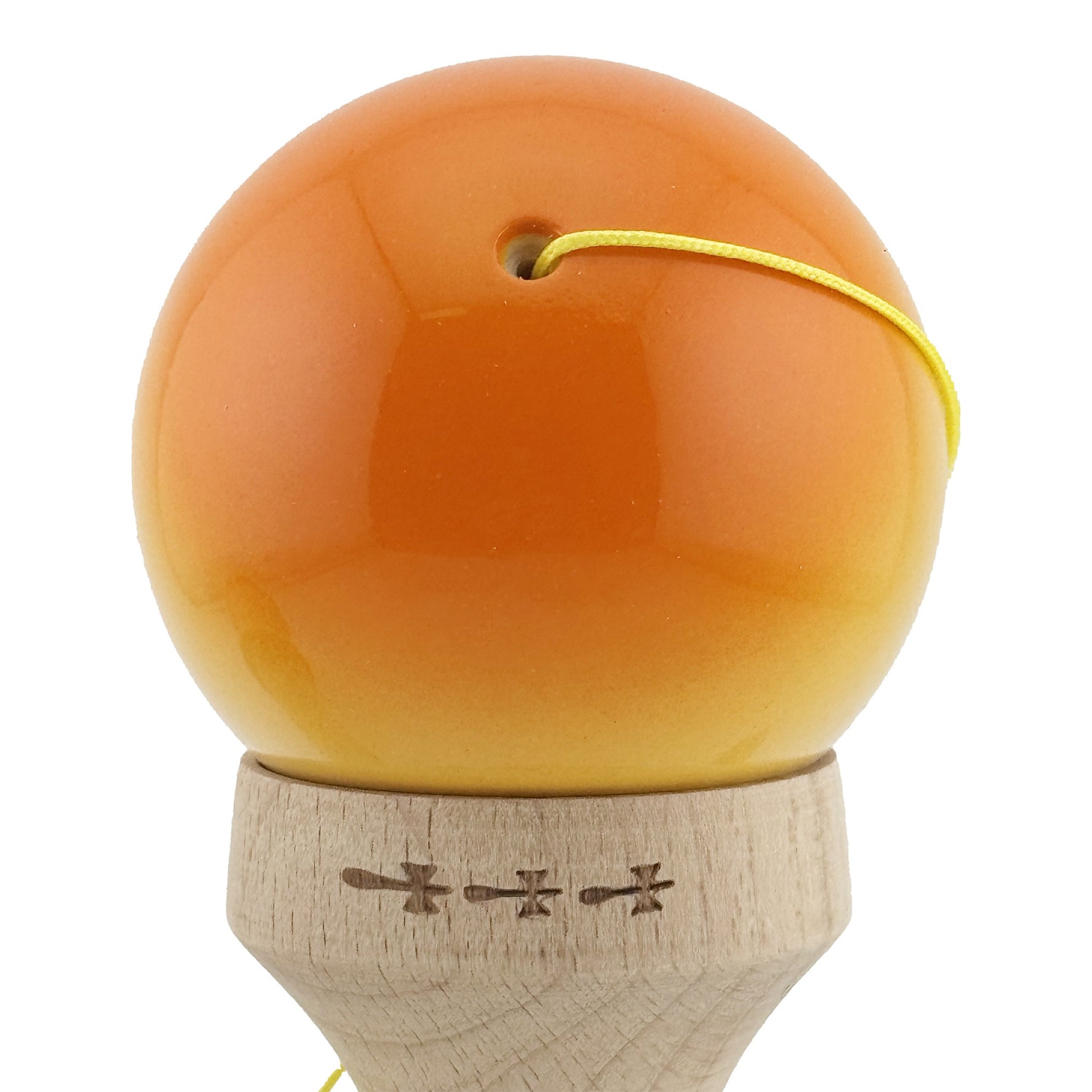 Kendama X Originala, Profesionala, Flippy, Super Sticky cu Cupe Mari KING SIZE V3, Gaura in Baza, Rulment Metalic, din