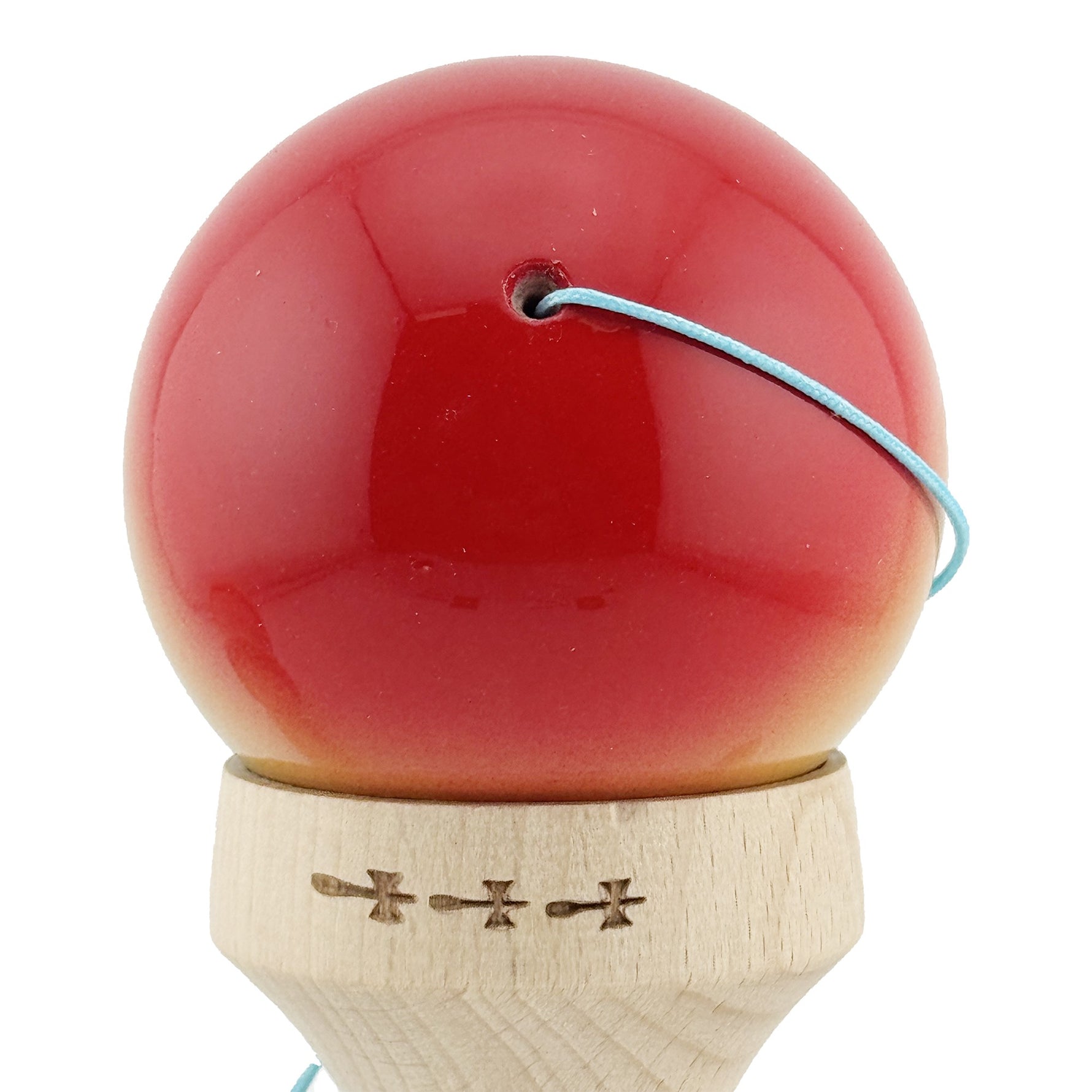 Kendama X Originala, Profesionala, Flippy, Super Sticky cu Cupe Mari KING SIZE V3, Gaura in Baza, Rulment Metalic, din