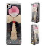 Kendama X Originala, Profesionala, Flippy, Super Sticky cu Cupe Mari KING SIZE V3, Gaura in Baza, Rulment Metalic, din