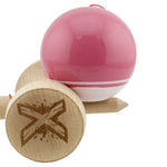 Kendama X Originala, Profesionala, Flippy, Super Sticky cu Cupe Mari KING SIZE V3, Gaura in Baza, Rulment Metalic, din
