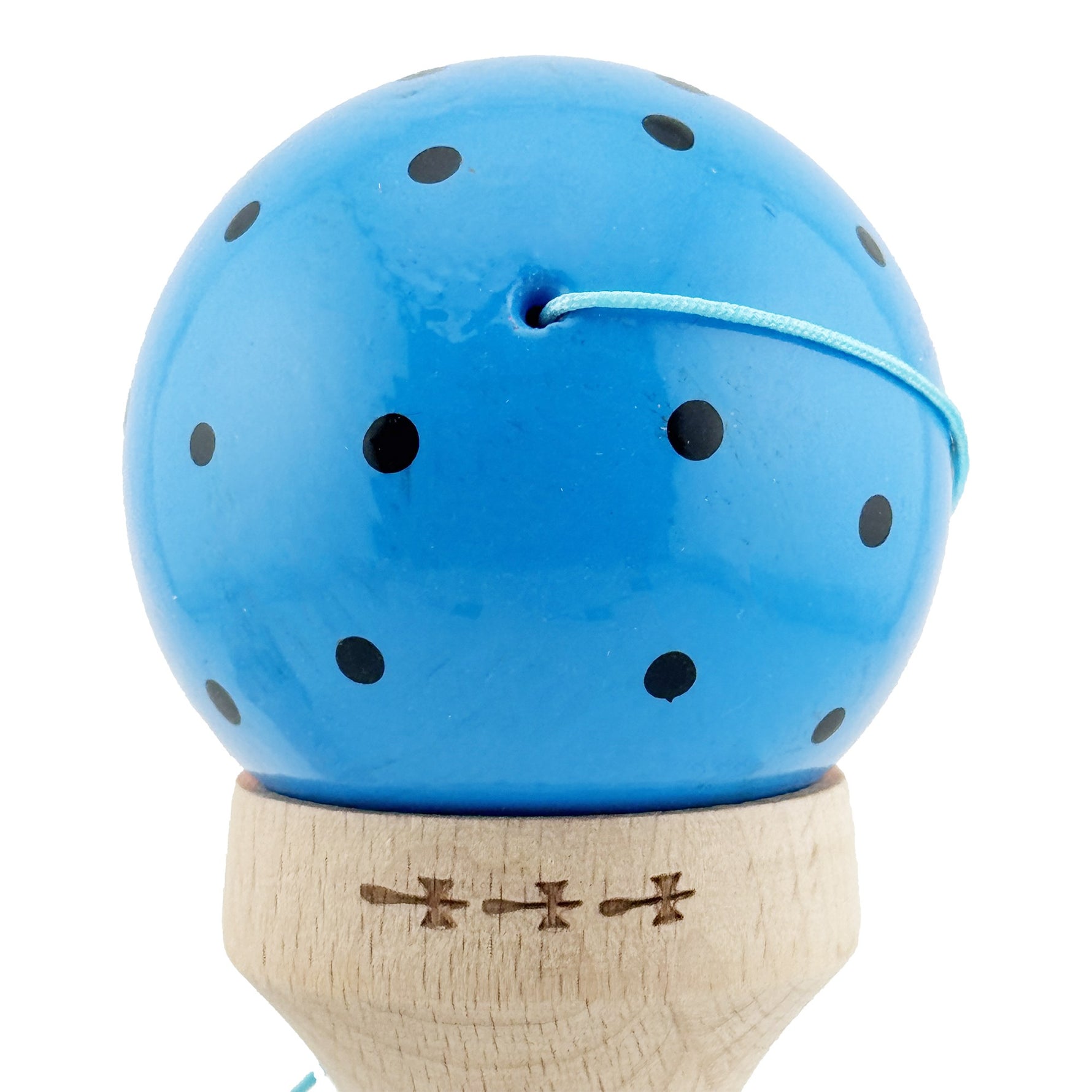 Kendama X Originala, Profesionala, Flippy, Super Sticky cu Cupe Mari KING SIZE V3, Gaura in Baza, Rulment Metalic, din