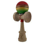 Kendama X Originala, Profesionala, Flippy, Super Sticky cu Cupe Mari KING SIZE V3, Gaura in Baza, Rulment Metalic, din