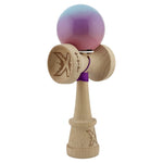 Kendama X Originala, Profesionala, Flippy, Super Sticky cu Cupe Mari KING SIZE V3, Gaura in Baza, Rulment Metalic, din