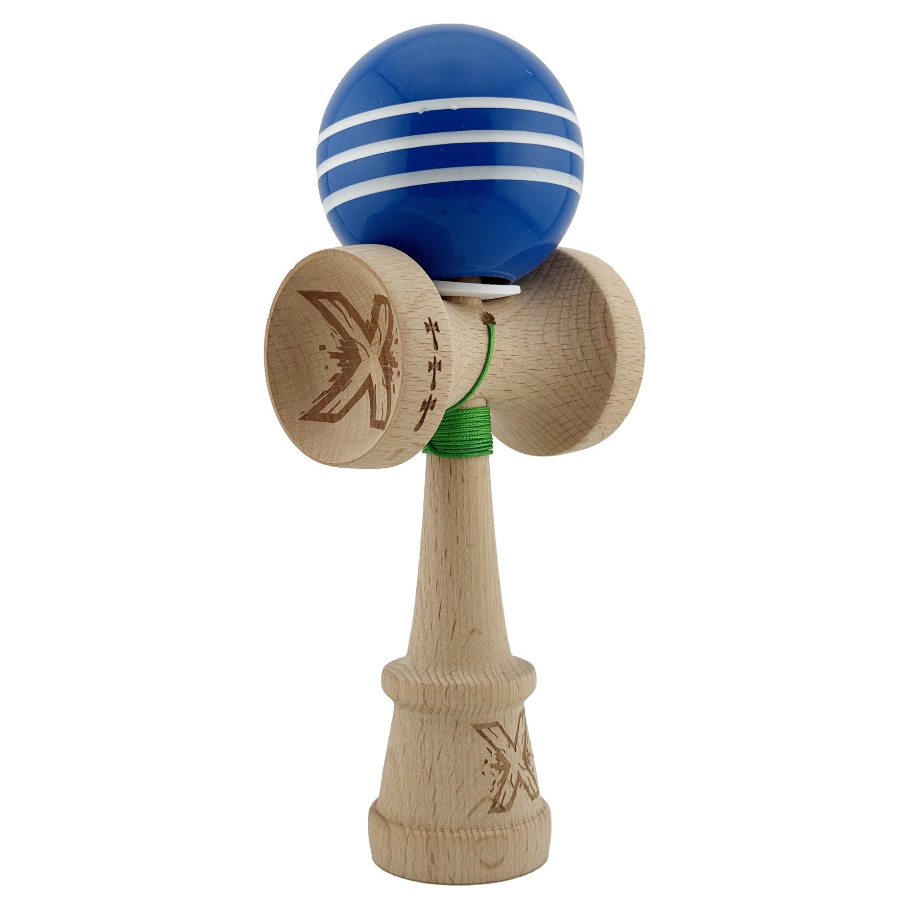 Kendama X Originala, Profesionala, Flippy, Super Sticky cu Cupe Mari KING SIZE V3, Gaura in Baza, Rulment Metalic, din