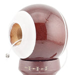 Kendama X Originala, Profesionala, Flippy, Super Sticky Legendary, Rulment Metalic cu Ata 55 cm, Alb/Maro