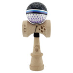 Kendama X Originala, Profesionala, Flippy, RAINDROPS, Super Sticky cu Cupe Mari KING SIZE V3, Gaura in Baza, Rulment