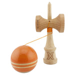 Kendama X Rainbow Originala, Profesionala, Flippy, Big Cups V2, Super Sticky cu Cupe Mari, Rulment Metalic, din lemn 18