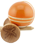 Kendama X Rainbow Originala, Profesionala, Flippy, Big Cups V2, Super Sticky cu Cupe Mari, Rulment Metalic, din lemn 18