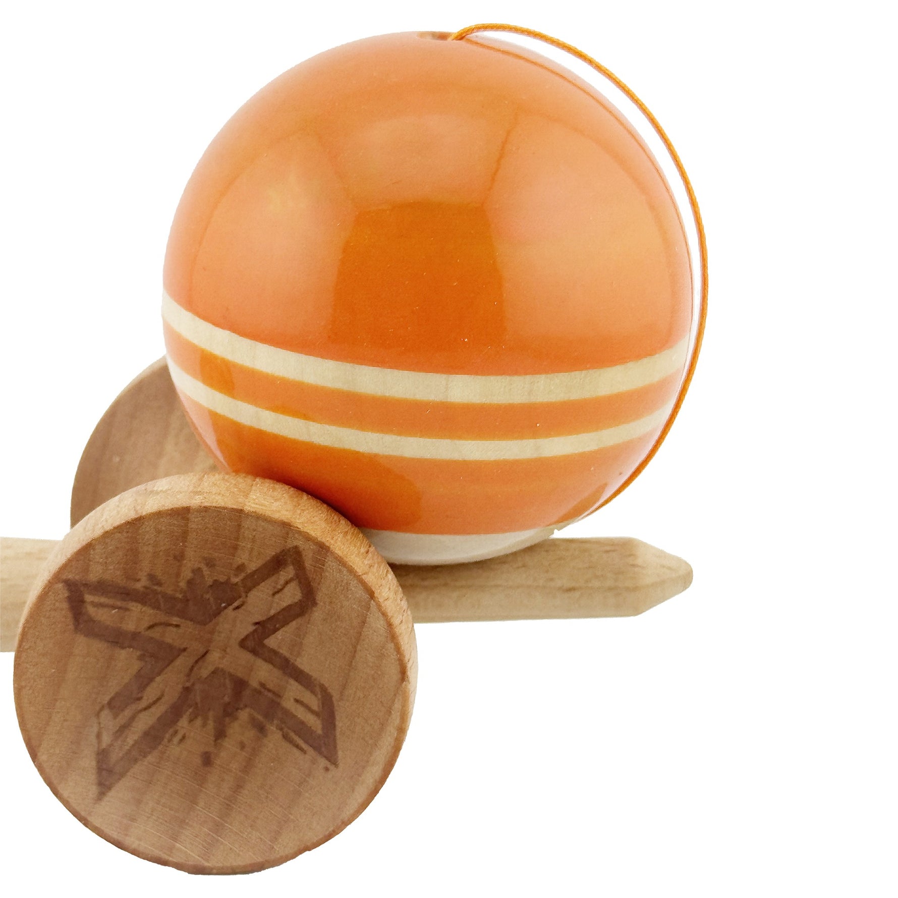 Kendama X Rainbow Originala, Profesionala, Flippy, Big Cups V2, Super Sticky cu Cupe Mari, Rulment Metalic, din lemn 18