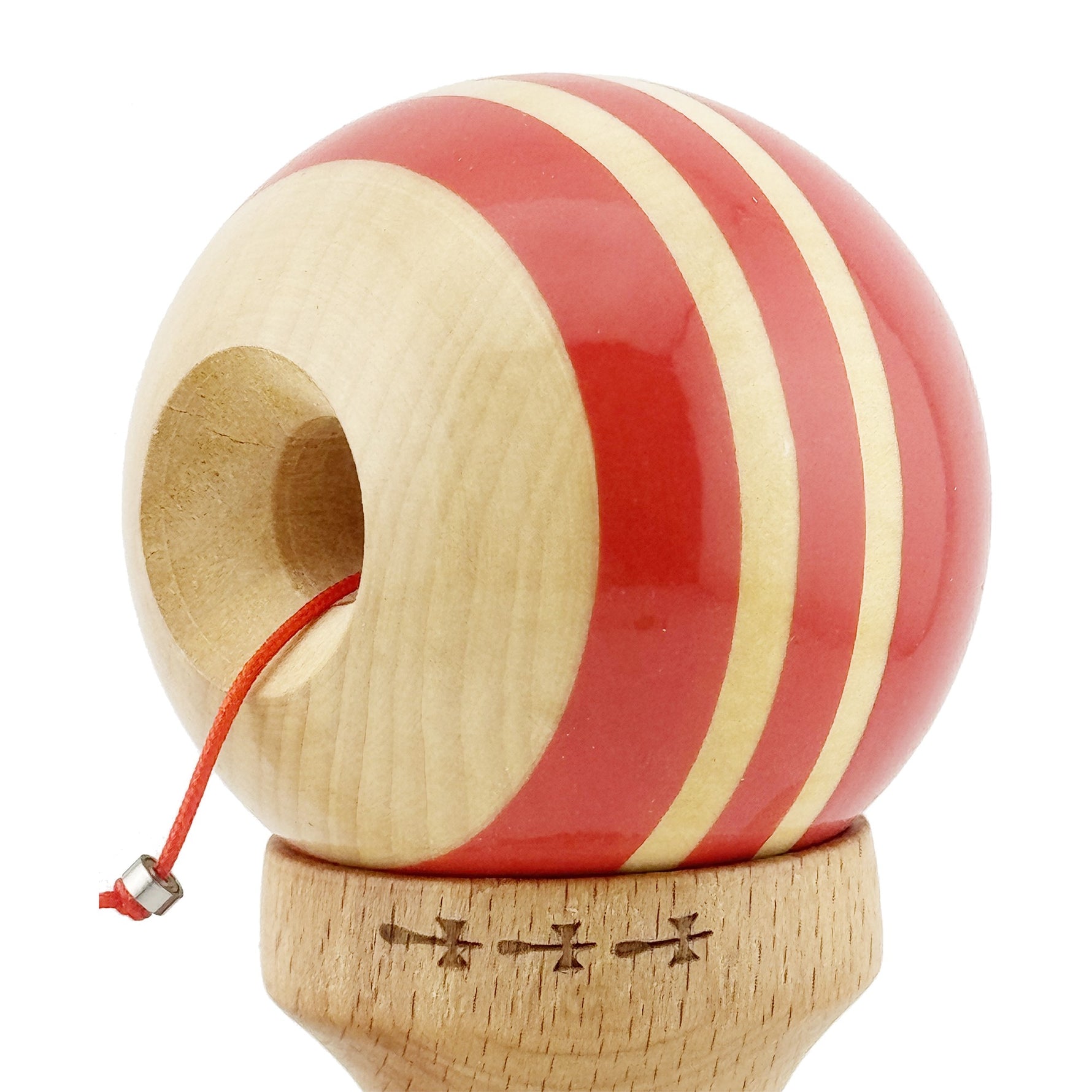 Kendama X Rainbow Originala, Profesionala, Flippy, Big Cups V2, Super Sticky cu Cupe Mari, Rulment Metalic, din lemn 18