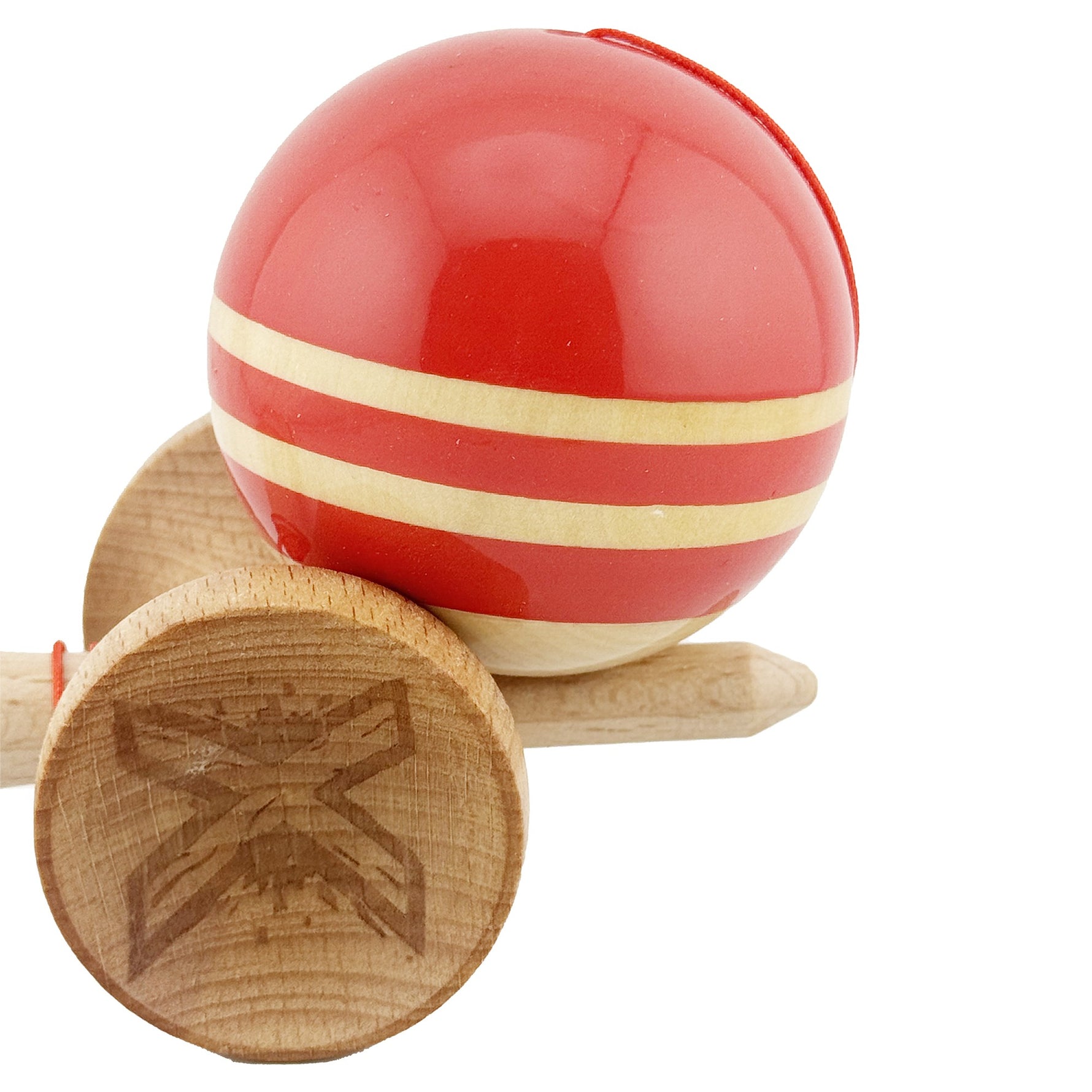 Kendama X Rainbow Originala, Profesionala, Flippy, Big Cups V2, Super Sticky cu Cupe Mari, Rulment Metalic, din lemn 18